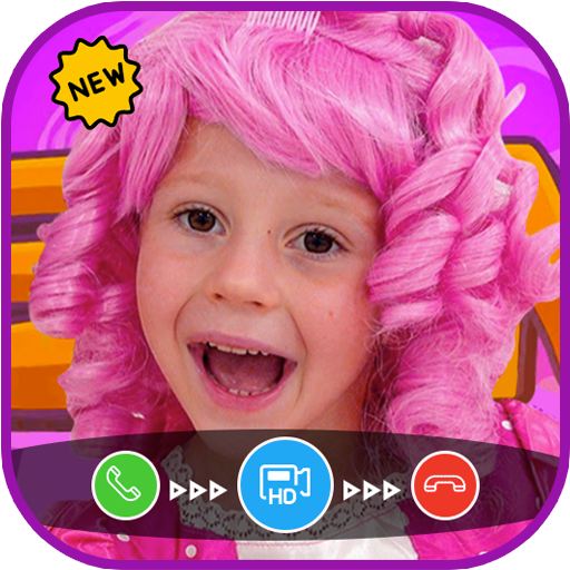 Nastya Video Call &amp; chat simulator Fake icon
