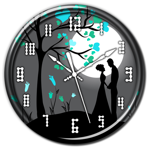 Romantic Clock Live Wallpaper icon