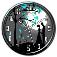 Romantic Clock Live Wallpaper on 9Apps