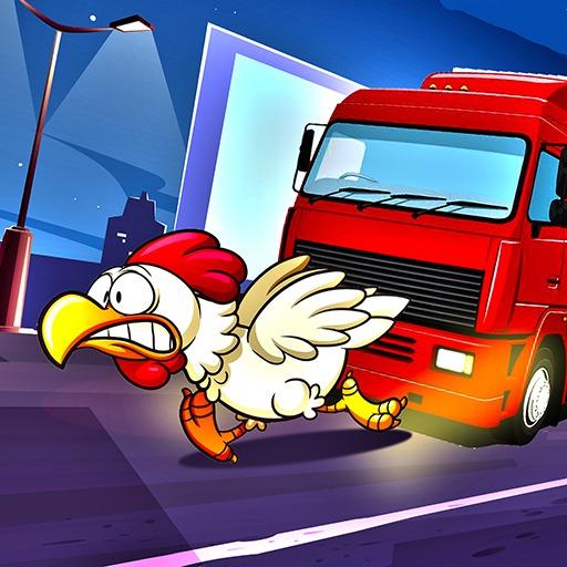 Crossy Chicken Run  - Viral Chicken Game icon