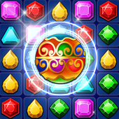 Jewels Game Match 3 Free - Paradise Island icon