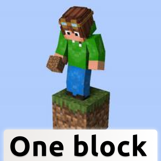 Survival on one block mcpe icon