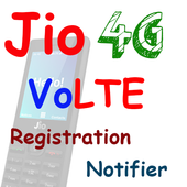 My JIO phone registration Notifier icon