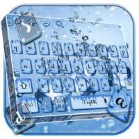 Клавиатура Ice Water on 9Apps