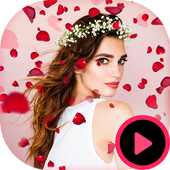 Flower Photo Effect Video Maker icon