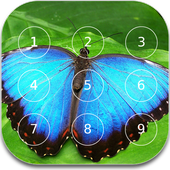 Butterfly password Lock Screen icon
