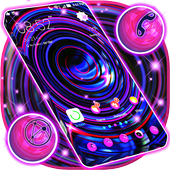 Pink &amp; Blue Launcher Theme icon