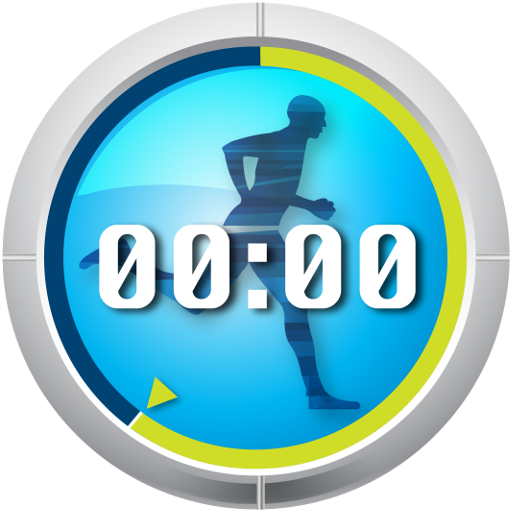 HIIT interval training timer icon