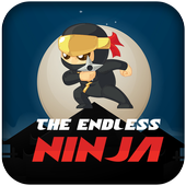 The Endless Ninja: classic arcade jump game icon
