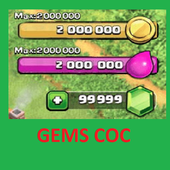 Gems Clash of Clans icon