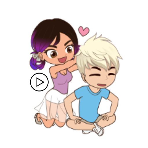 Animated 💥 Love Stickers for WhatsApp 😍 icon