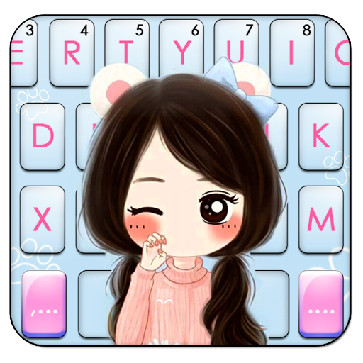 Kitty Girl Keyboard Theme icon