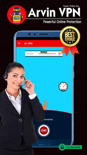 Arvin VPN - Faster, Secure Internet & Free VPN screenshot 1