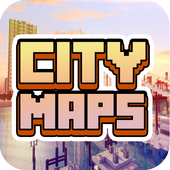 City maps for Minecraft icon
