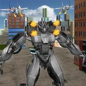 Flying Super Hero Jet Robot Alien Super Transform icon