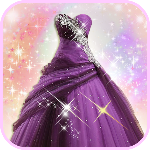 Princess Gown Fashion Photo Montage icon