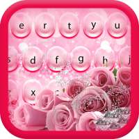 Rose Gold Diamod - Keyboard Theme