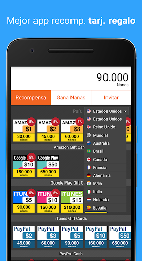 AppNana - Tarj. gratuita screenshot 1