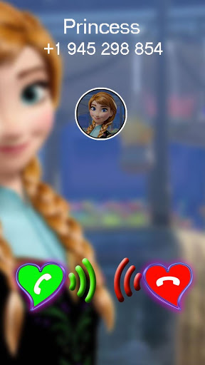princesse Fake Call  simulation 2020 screenshot 3