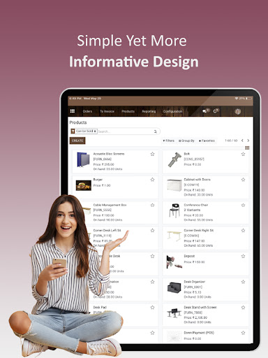 Odoo Mobile - ERP Application screenshot 2