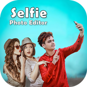 Selfie Camera Photo Editor أيقونة