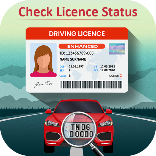 Check Driving Licence Detail Online icon