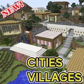Cities and villages for minecraft icon