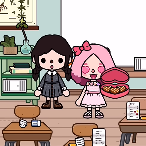 Toca Boca WednesdayAddams Boca icon