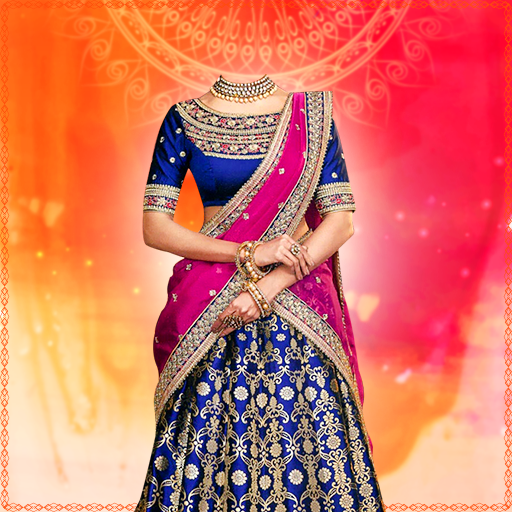 Traditional Women Photo Suit icon