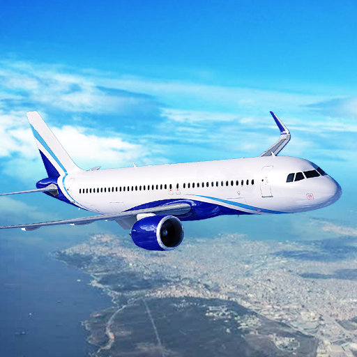 Flight Simulator Pilot Plane 3D icon