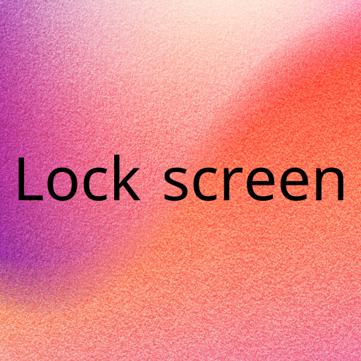 Lock screen iOS 16 icon