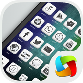 Dark-O Mega Launcher Theme icon