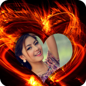 Fire photo Frame icon