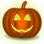 Haloween flashlight LED) icon