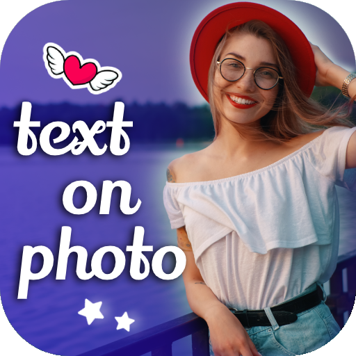 Text on Photo Editor and Auto status maker icon