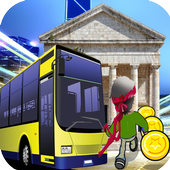 Temple Bus Rush Run! icon