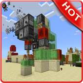 10 Pistons Creations Map MCPE