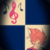 piano tiles for Dbz icon