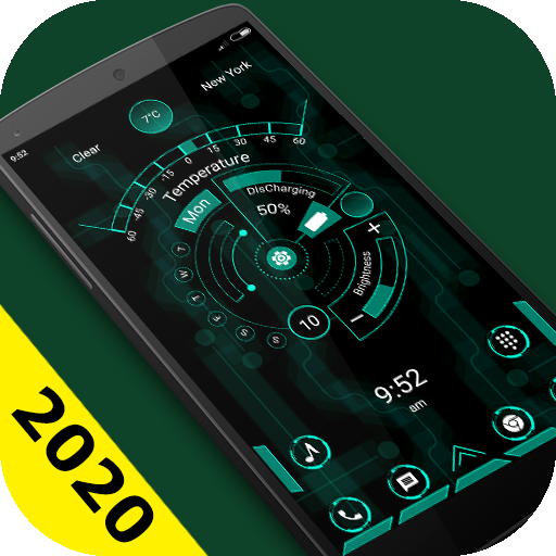 Advance Launcher - App lock, Hide App, hi-tech icon