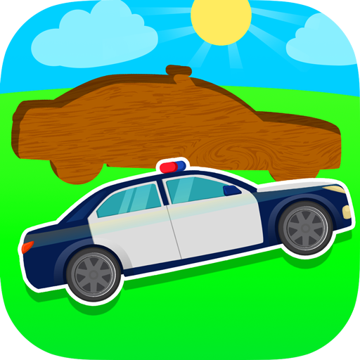 Police Car Puzzle for Baby icon