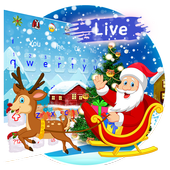 Live Christmas Keyboard Theme icon