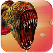Alien Attack: spaceship escape icon