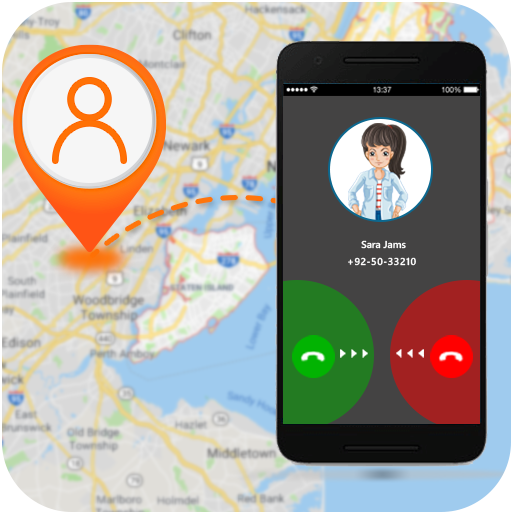 Phone number location: Mobile number locator icon