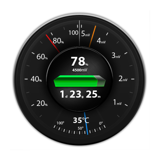 Speedometer Battery icon