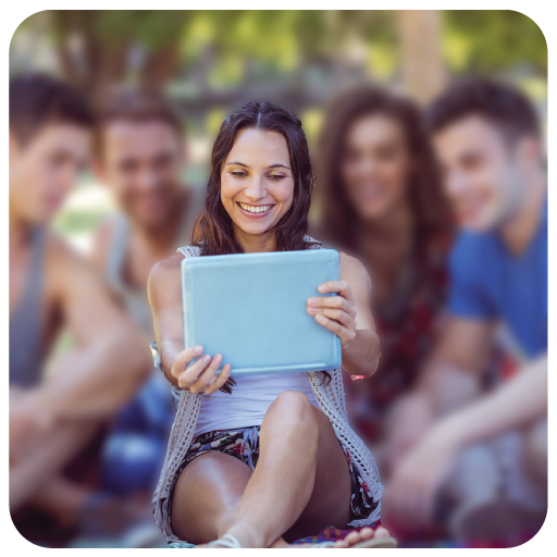 Blur Image Background icon