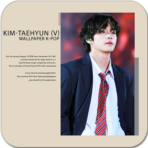 BTS V (Kim-Taehyung) Wallpaper K-Pop أيقونة