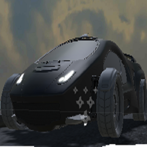 Car driving tracks icon