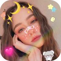 Live Face Sticker Sweet Camera & Beauty Snap