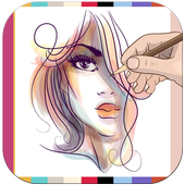 How To Draw Hairstyles - draw hairstyles icon