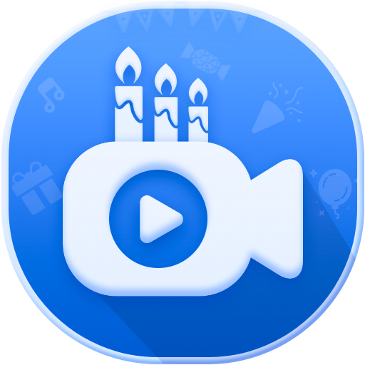 Happy Birthday Movie Maker With Music icon